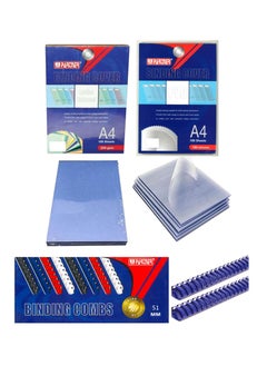 PARTNER Binding Accessories With 51mm Comb Blue  - Image 1