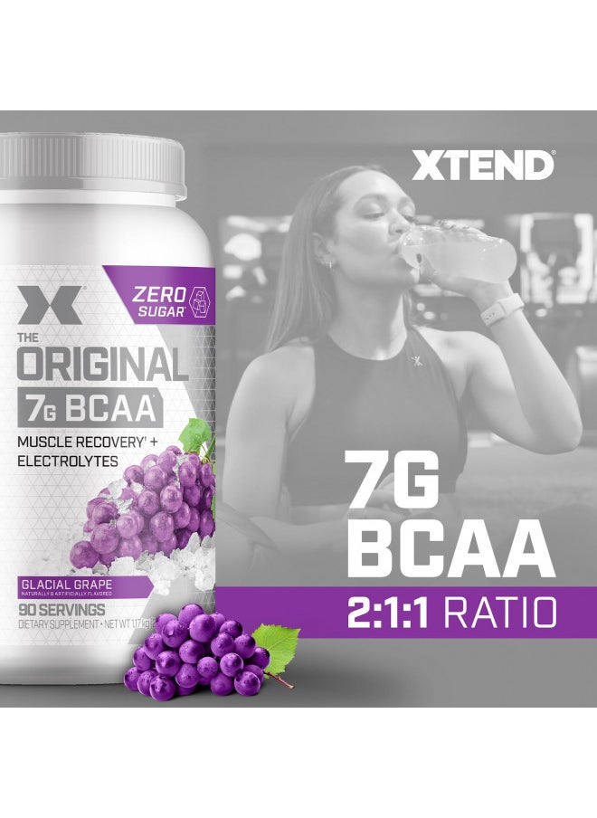 SCIVATION XTEND Original BCAA Powder 7g BCAA and 2.5g L-Glutamine, Sugar Free Post Workout Muscle Recovery Drink with Amino Acids for Men & Women, 90 Servings  - Image 4