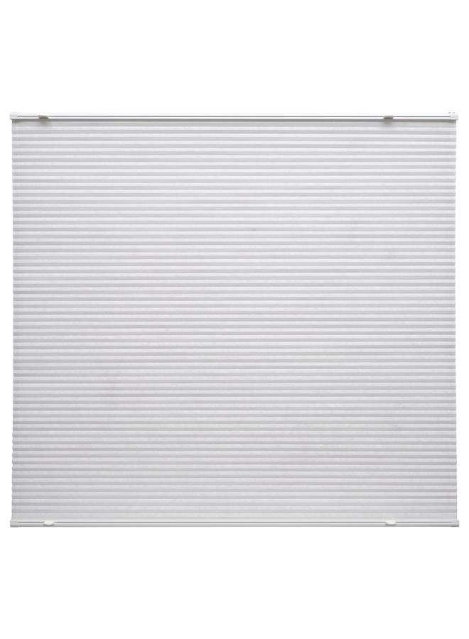 erorex Pleated Blind, White/Top-Down Bottom-Up, 100X130 Cm - Image 1