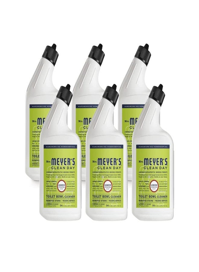 Mrs. MEYER'S Clean Day Lemon Verbena Toilet Bowl Cleaner, 24 Fl Oz. (Pack of 6) - Image 1