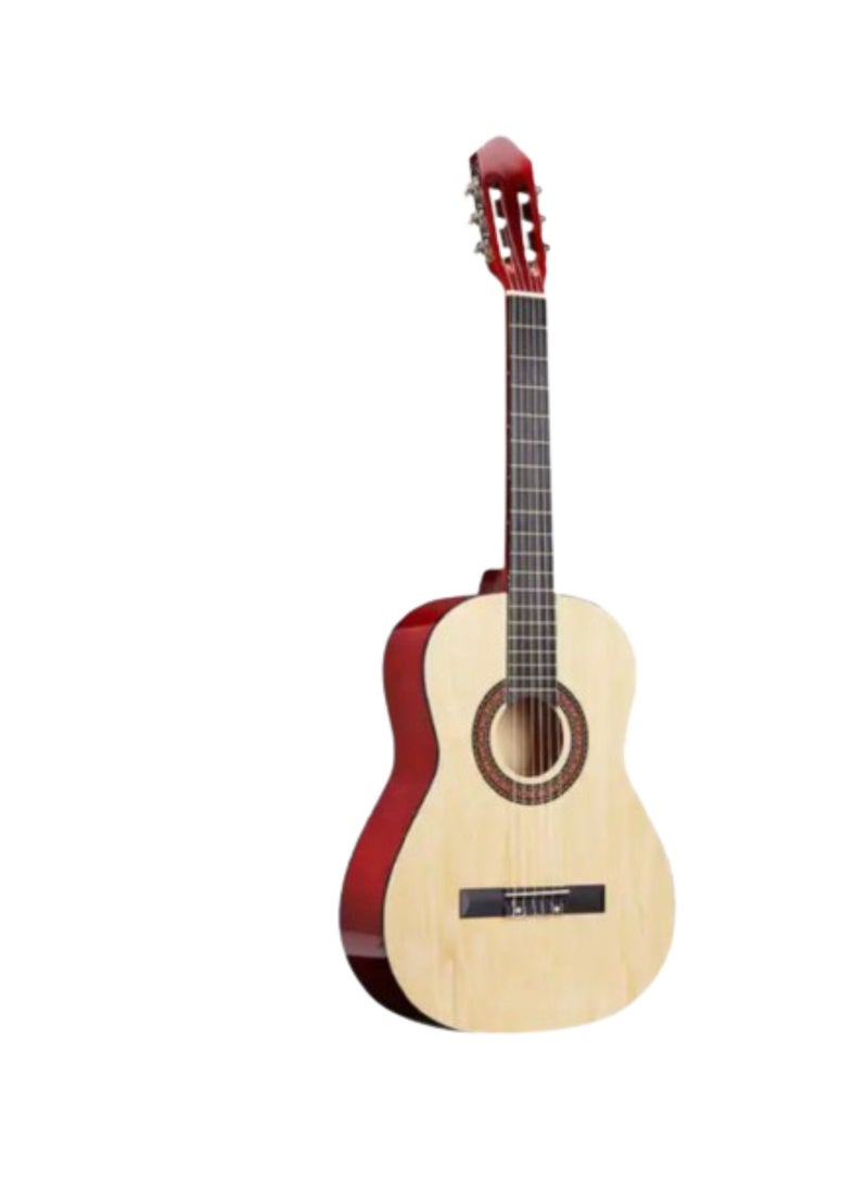 34” Classical Guitar with Nylon Strings Acoustic Guitar with Truss Rod for Beginner Professional with Bag, Strap, Capo, Picks, Strings, Tuner, Single Guitar Holder (Natural) - pzsku/Z1CE3CBC1D53DC6C49801Z/45/_/1704011179/41bd6d61-8282-43ee-933e-ca4512dcd316