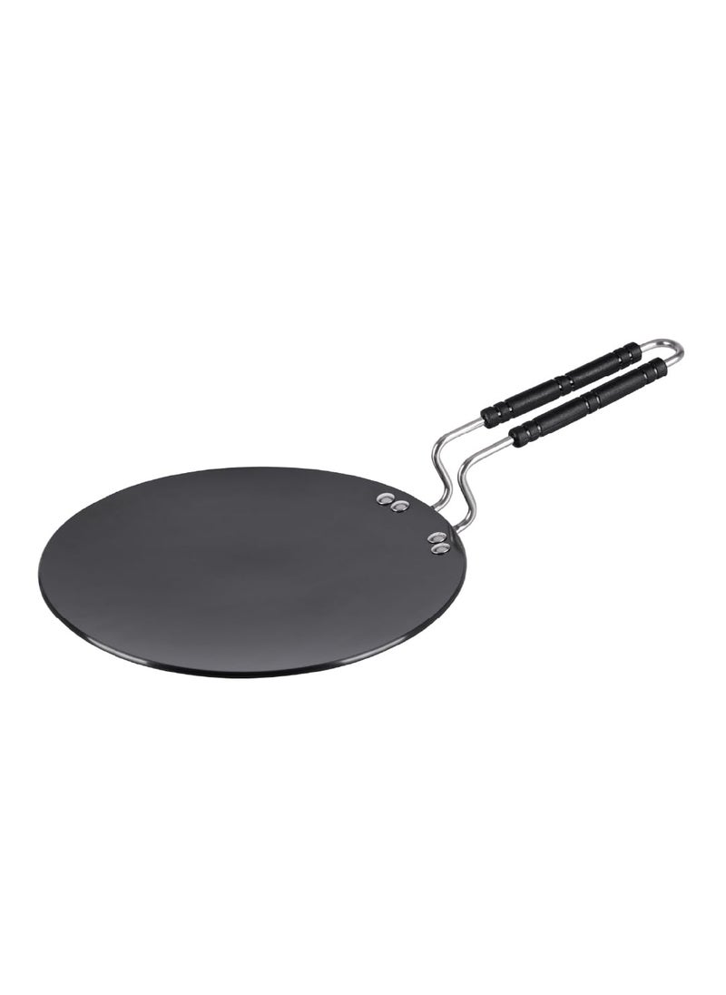 Master Master Endura 25 CM 10 Inch Hard Anodized Roti Tawa 4 MM Thick Consume Minimal Oil PFOA Chemical Free Anti Toxic Get Soft RotiParatha Easy Handle Grip Design Gas Compatible 740 GM  - Image 1
