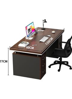 Computer Desk, 120cm Gaming Desk, Home Office Computer Desk Table, Executive Desk, Simple Laptop PC Table, Large Office Workstation, Black Home Office Computer Table, Work Writing Study Desk - pzsku/Z1CE41A73A5C9DA2442EEZ/45/_/1729840063/e067bff1-f6db-4a60-bc96-d49407f032d2