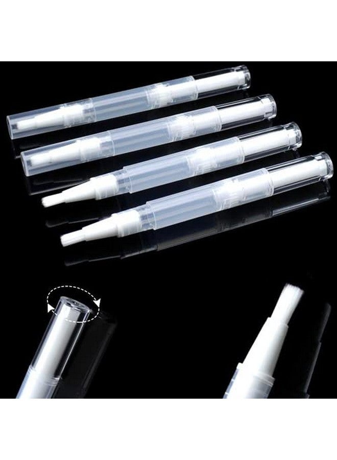 KEAIYYJ Empty Nail Oil Pen Cuticle Oil Dispenser Liquid Foundation Tubes Lip Gloss Brush Containers Bottles 3 Ml 5 Pack - Image 3
