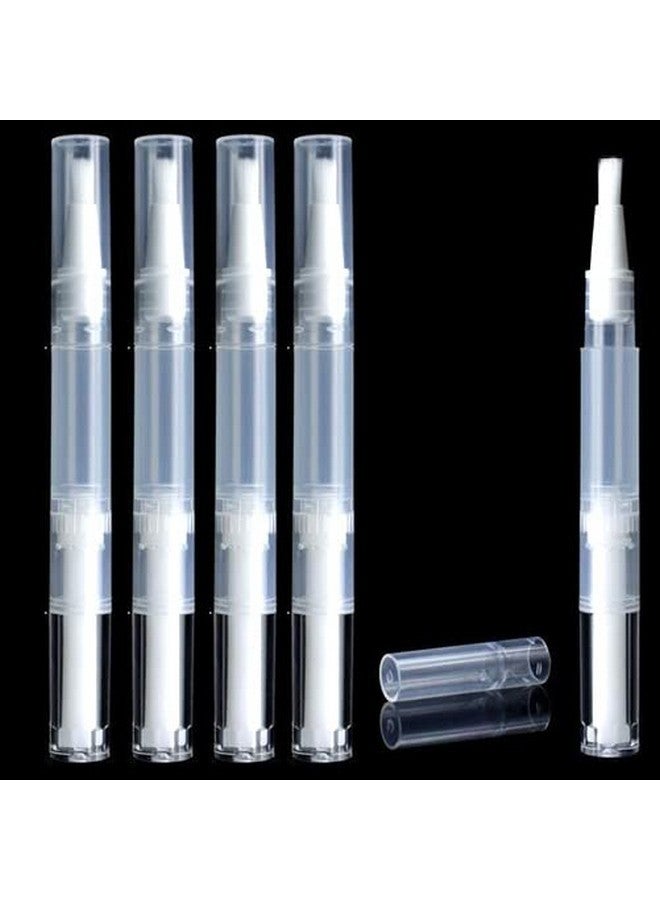 KEAIYYJ Empty Nail Oil Pen Cuticle Oil Dispenser Liquid Foundation Tubes Lip Gloss Brush Containers Bottles 3 Ml 5 Pack - Image 4