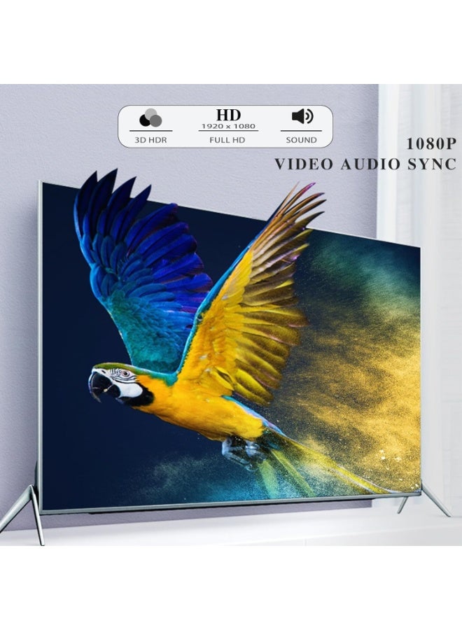 جويز محول USB إلى HDMI لشاشات Windows 11/10/8، محول HDMI USB لأجهزة الكمبيوتر المحمولة، ماك، ماك بوك برو، كابل USB 3.0 وUSB 2.0 HDMI، متوافق مع شاشات متعددة لأجهزة الكمبيوتر المكتبية والتلفزيون، أسود.  - Image 4