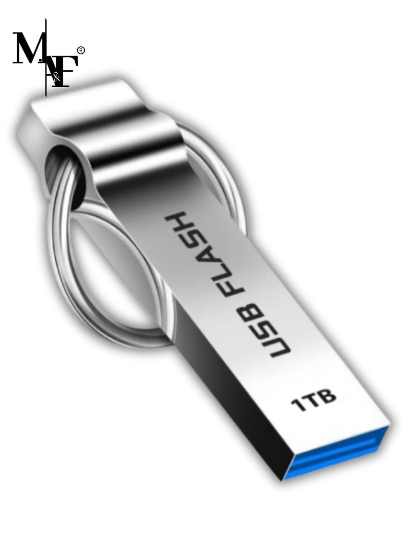 م.ا & ف'س محرك أقراص فلاش USB سعة 1 تيرابايت USB Stick 3.0 عالي السرعة مقاوم للماء وذاكرة محمولة للكمبيوتر اللوحي/الكمبيوتر الشخصي/الكمبيوتر المحمول - Image 1