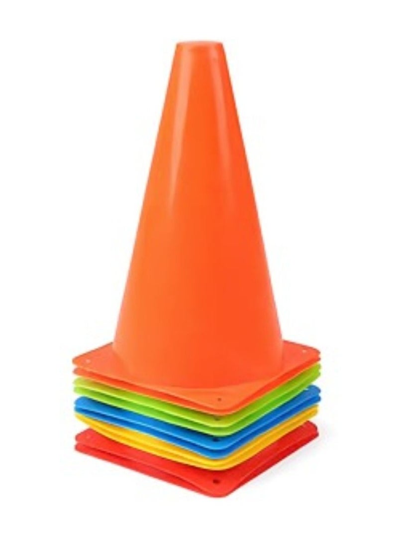 H PRO HM SPORTS Traffic Cones for Sports Training | 10 pcs - Image 1