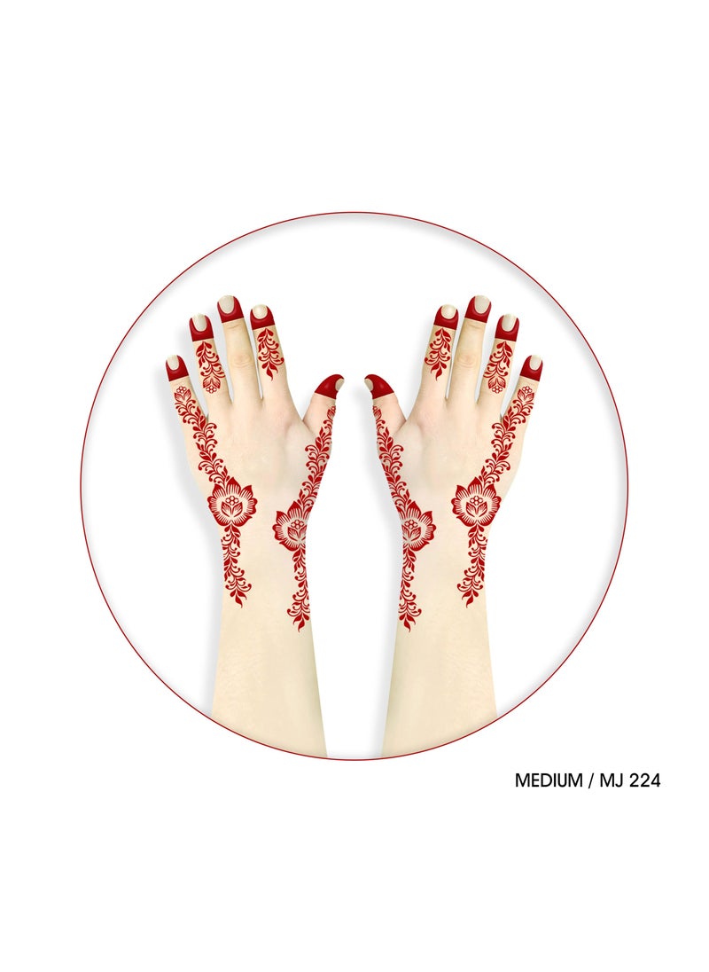 MAJARAT HENNA DESIGN STICKER FOR ADULTS /  MEDIUM- MJ 224 - pzsku/Z1CE464B9D76DA3772190Z/45/_/1680639465/ee52c9d6-bc82-474f-b258-5884dd4dcd09