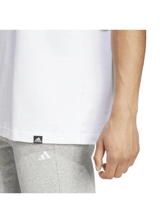Adidas adidas M Doodle T White Training T-Shirts XS