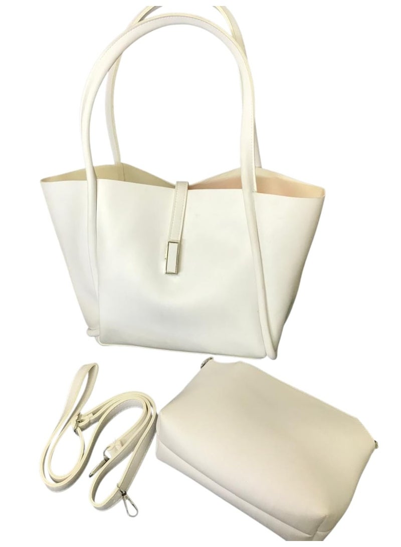 شنطة جلد صناعي 2×1 – هاند وكروس - Image 2