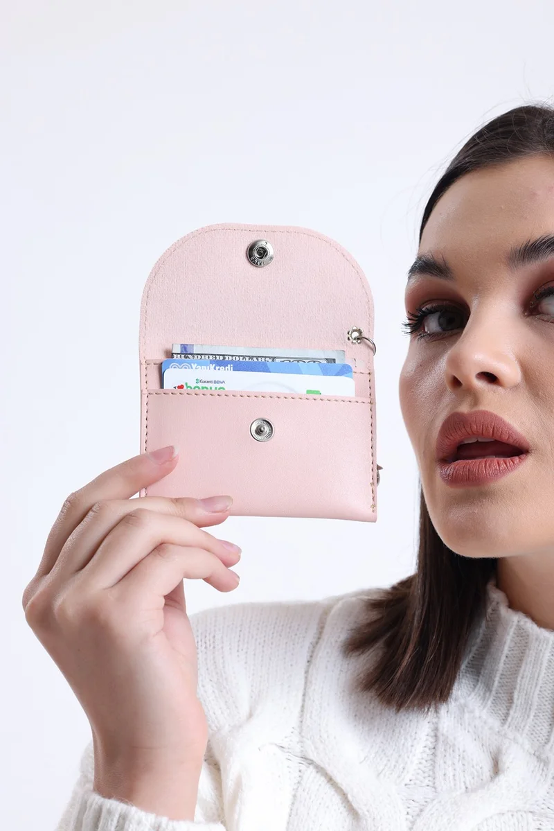 جيمبو 2 Piece Dear Couple Card Holder Wallet Combination Vegan Leather Credit Card Holder Gift Wallet Set