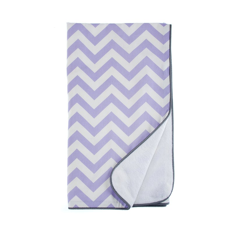 Sweet Potatoes Sweet Potato Swizzle Quilt, Grey/Purple/White - Image 2