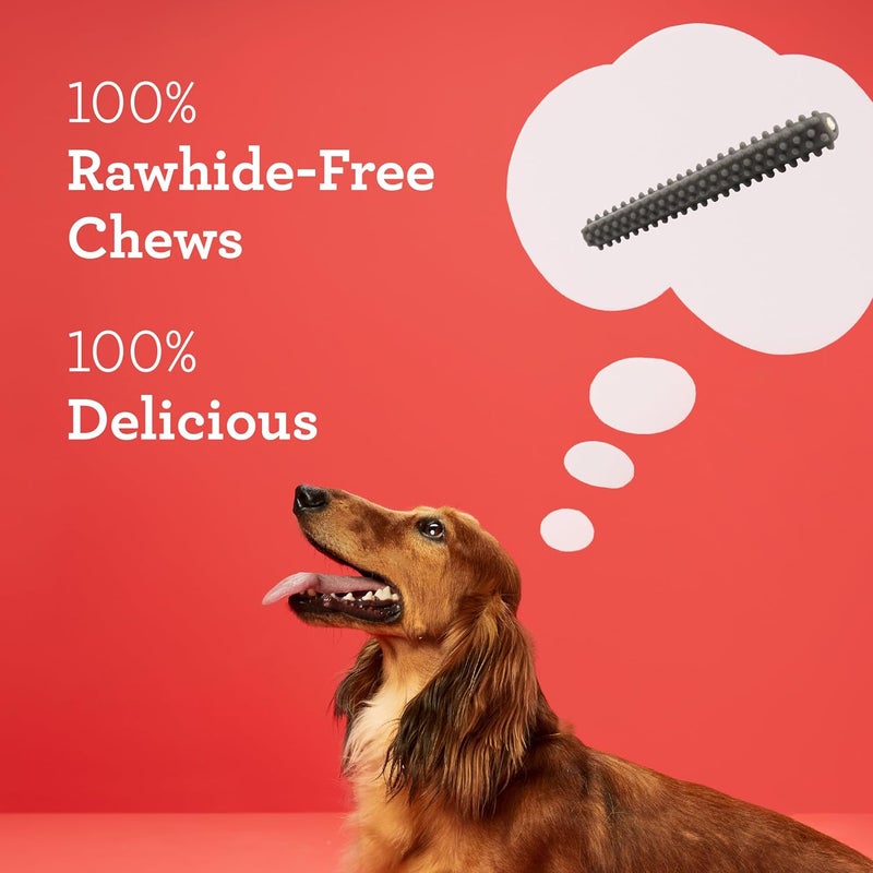 DreamBone Triple Action Dental Sticks Charcoal, 10 Count, Rawhide-Free Chews for Small and Medium Sized Dogs Freshens Breath - Image 5