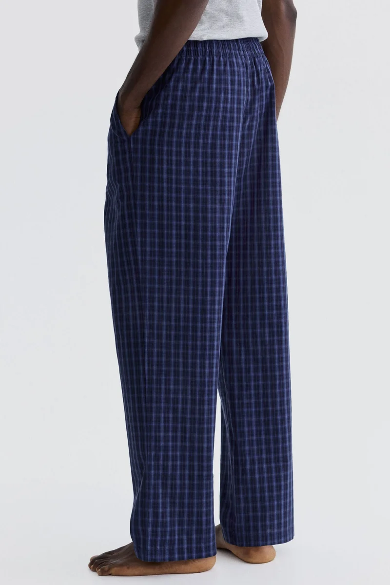 H&M  Relaxed Fit Poplin trousers for Men | Best Price UAE