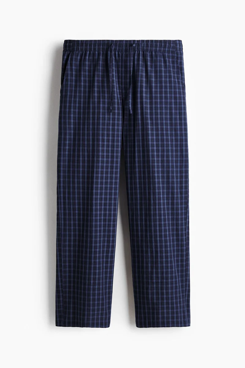 H&M  Relaxed Fit Poplin trousers for Men | Best Price UAE