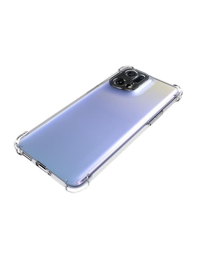 إيروريكس جراب هاتف OPPO Find X5 Pro JSM شفاف من مادة TPU مع وسادة هوائية ومضاد للصدمات ومضاد للانزلاق - Image 5