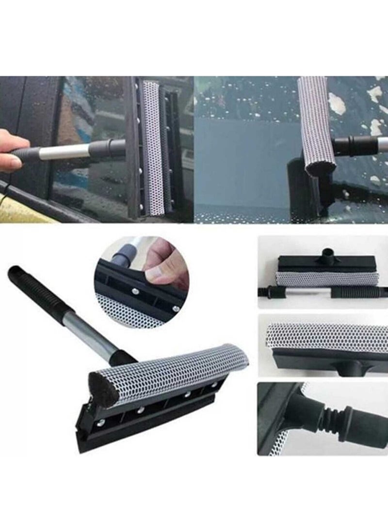 Hansel Luxury Double Sided Telescopic Glass Cleaning Mop and Squeegee  - Image 2