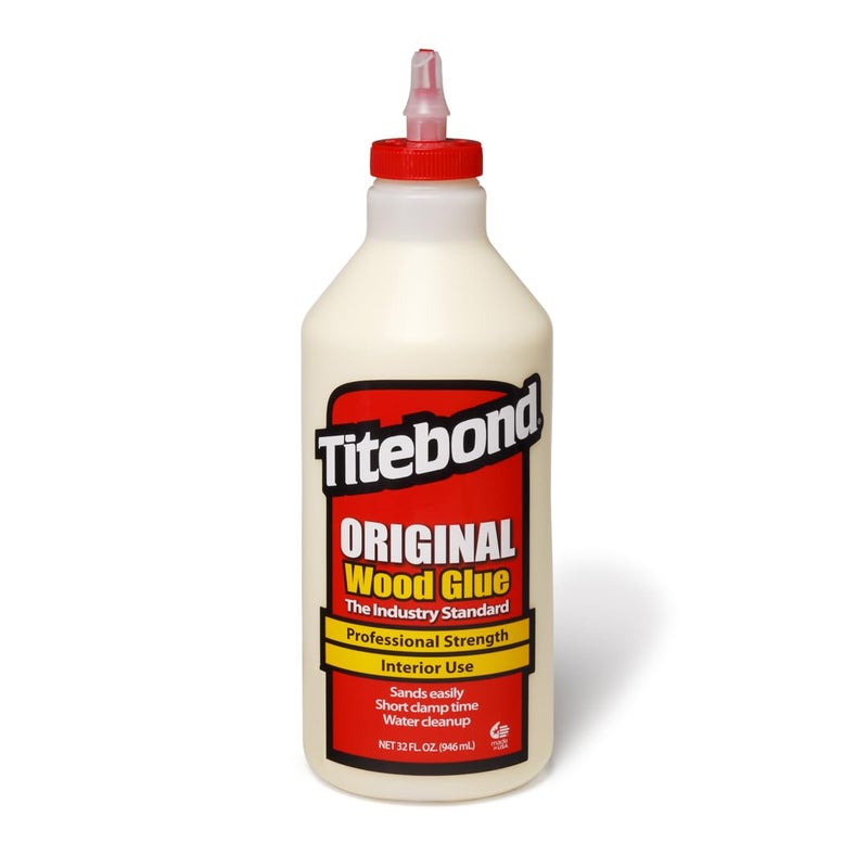 Titebond Original Wood Glue, 1-Quart #5065, Yellow - Image 1
