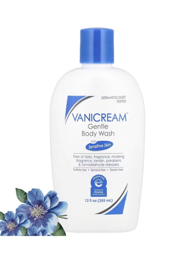 Vanicream, Gentle Body Wash For Sensitive Skin, Fragrance Free, 12 fl oz (355 ml) - Image 1