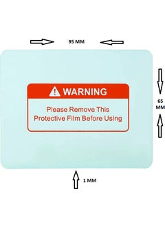 Kafenn Auto Darkening Welding Mask Glass Inner Protector 65X95 mm 10 Pieces  - Image 3