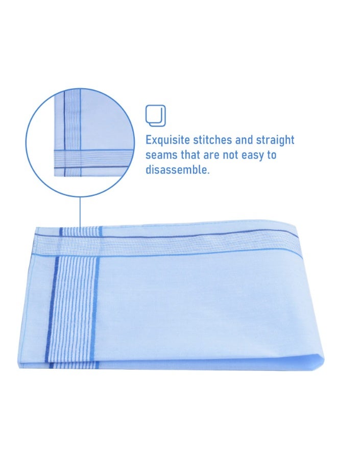 يلا جوي المناديل للرجال، 12 حزمة ناعمة الرجال Hankies مجموعة، الرجال ممتازة المناديل متنوعة جيب مربع Hankies - Image 3