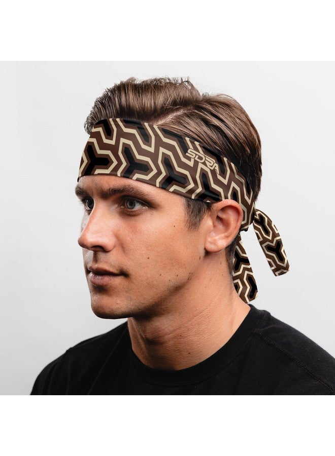 Suddora Blue Steel Tie Headband (Blue Steel Tie Headband) - Image 3