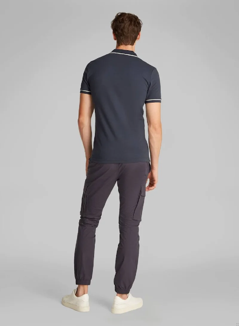 Calvin Klein Jeans Slim Stretch Cotton Polo