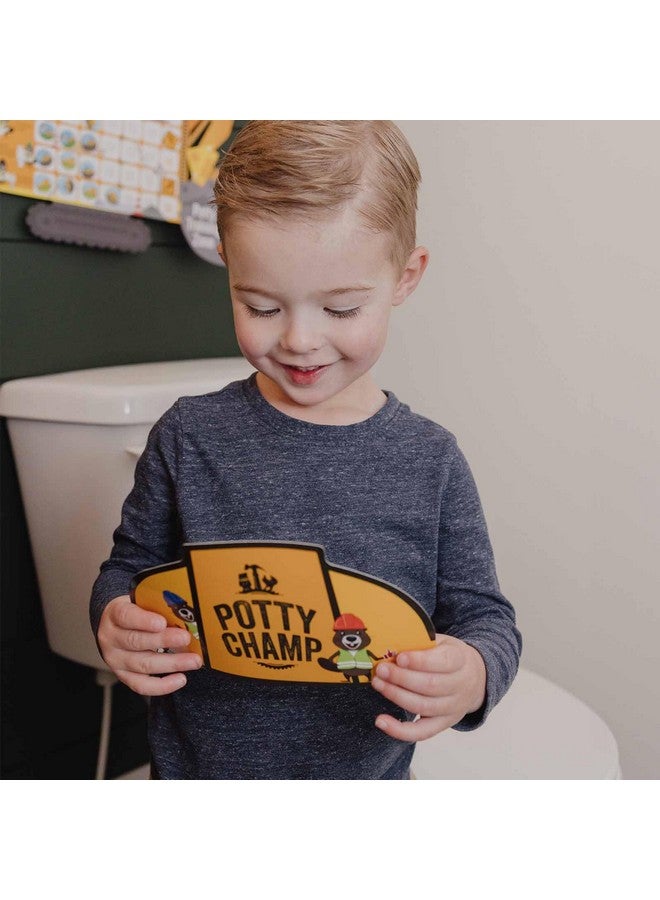 Potty Chart For Toddlers With Tractor Theme - Reusable Potty Training Chart With Rewards, Stickers, And Training Tools - Perfect For Toddler Potty Training