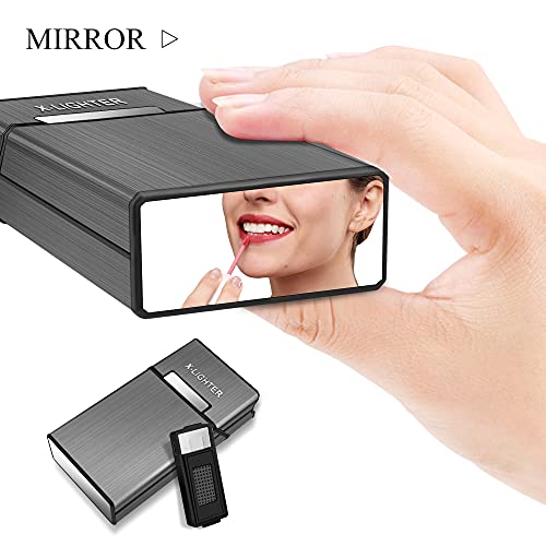 x-lighter XL079 Cigarette Case for 100's King Size, with Electric Coil Lighter, Gift Package - Image 4