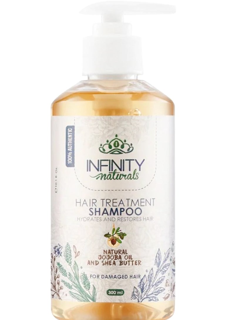 Infinity Infinity Naturals Hair Treatment Shampoo For Damaged Hair  300 Ml