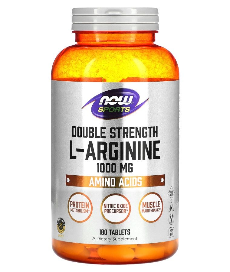 now Sports L-Arginine 1000 mg 180 Tablets