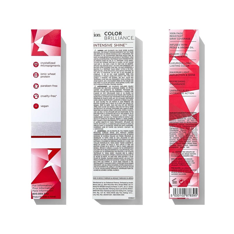 Ion True Tones for Dark Hair Permanent CrÃ¨me Hair Color Cherry Cherry - Image 2