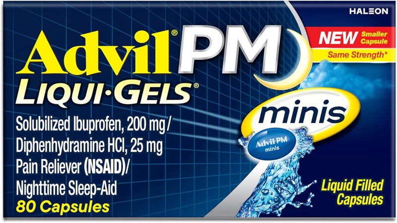 Advil أدفيل بي إم ليكوي جيلز ميني 80 كبسولة سائلة - Image 1