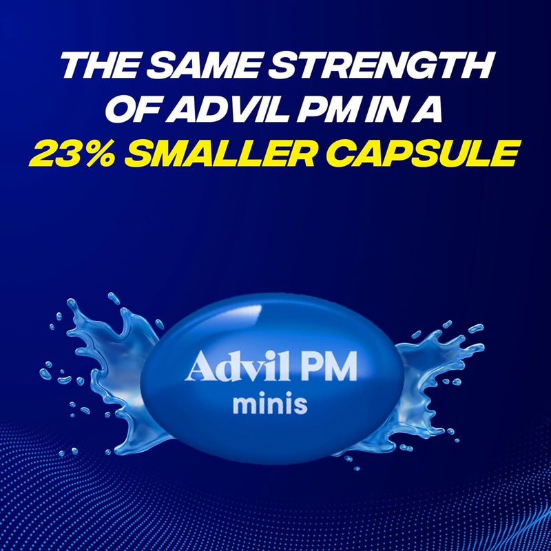 Advil أدفيل بي إم ليكوي جيلز ميني 80 كبسولة سائلة - Image 5