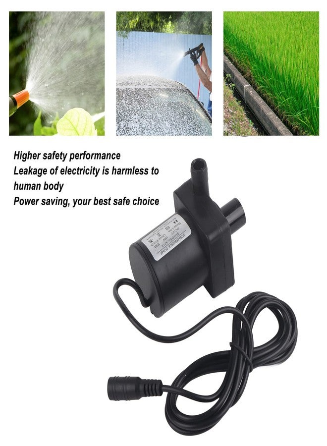 Pilipane Ultra Quiet Water Pump with 16 4ft, Submersible Pump, Aquarium Water Pumps for Fish case, Pond, Aquarium, Statuary, Hydroponics, DC Submersible Silent Pump - Image 2