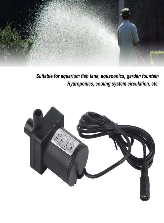Pilipane Ultra Quiet Water Pump with 16 4ft, Submersible Pump, Aquarium Water Pumps for Fish case, Pond, Aquarium, Statuary, Hydroponics, DC Submersible Silent Pump - Image 3