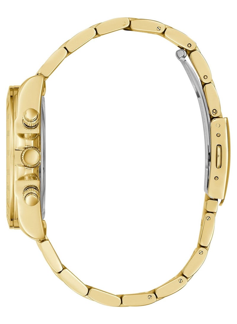GUESS ساعة يد نسائية أنالوج بقرص ذهبي من غس - GW0314L2 - Image 4