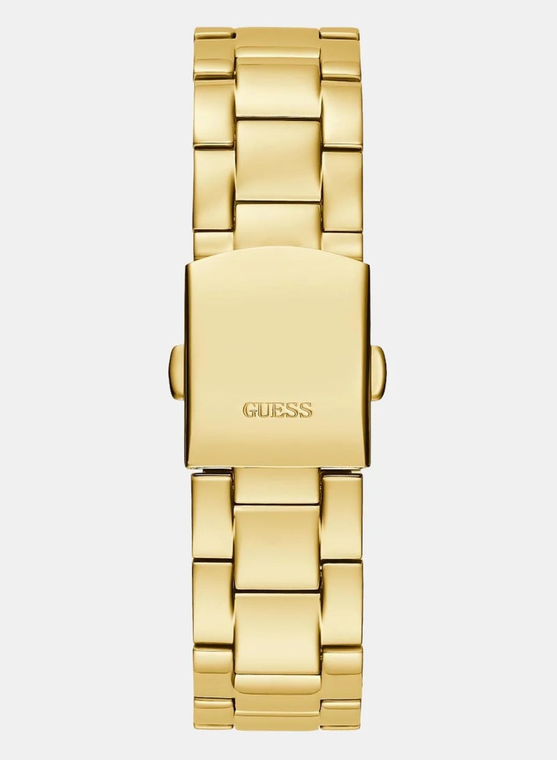 GUESS ساعة يد نسائية أنالوج بقرص ذهبي من غس - GW0314L2 - Image 5