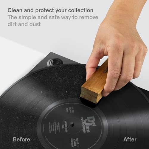 Boundless Audio Record Cleaner Brush - Velvet Vinyl Brush - Record Player Accessories for Vinyl Cleaning - Image 2