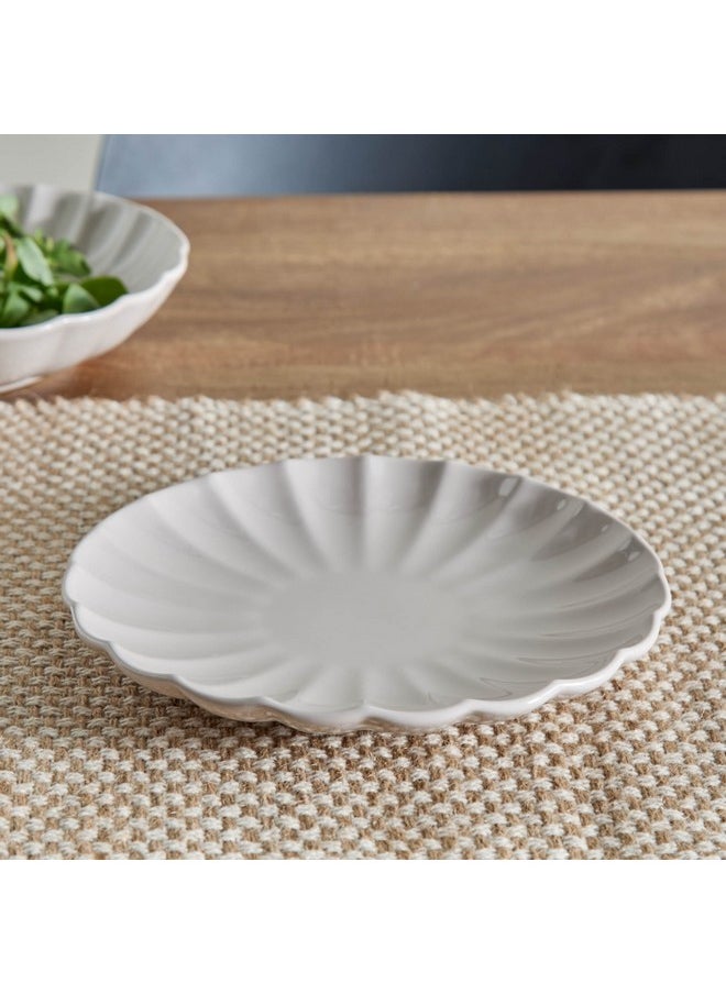 Home Box Siam Scallop Side Plate 21 x 2.5 x 21 cm  - Image 1