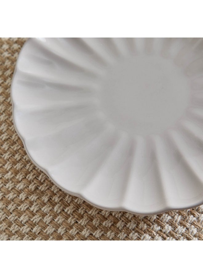 Home Box Siam Scallop Side Plate 21 x 2.5 x 21 cm  - Image 3