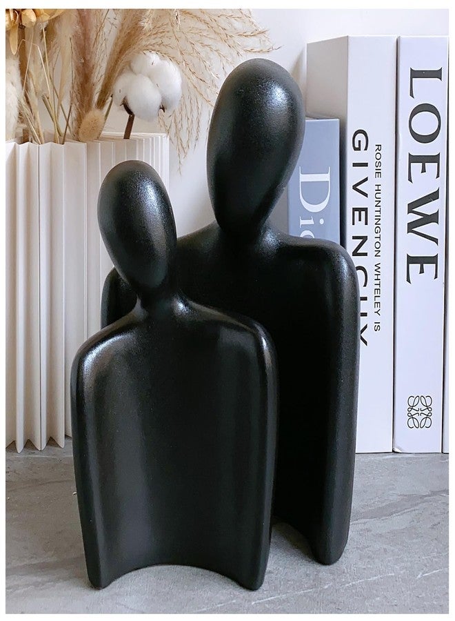 Katoonx Hugging Couple Statues Ceramic Lover Figurine Embrace Characters - Image 1