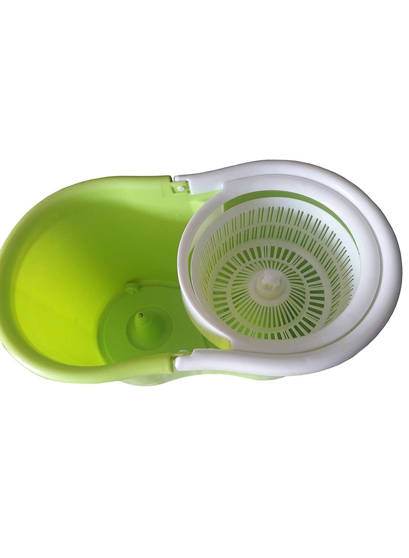 360° Rotating Mop With Bucket Dual Mop Heads Use Squeeze Rotating Mop To Quickly Dispensing Rag Floor Mop And Washing Floor Mop - Image 2