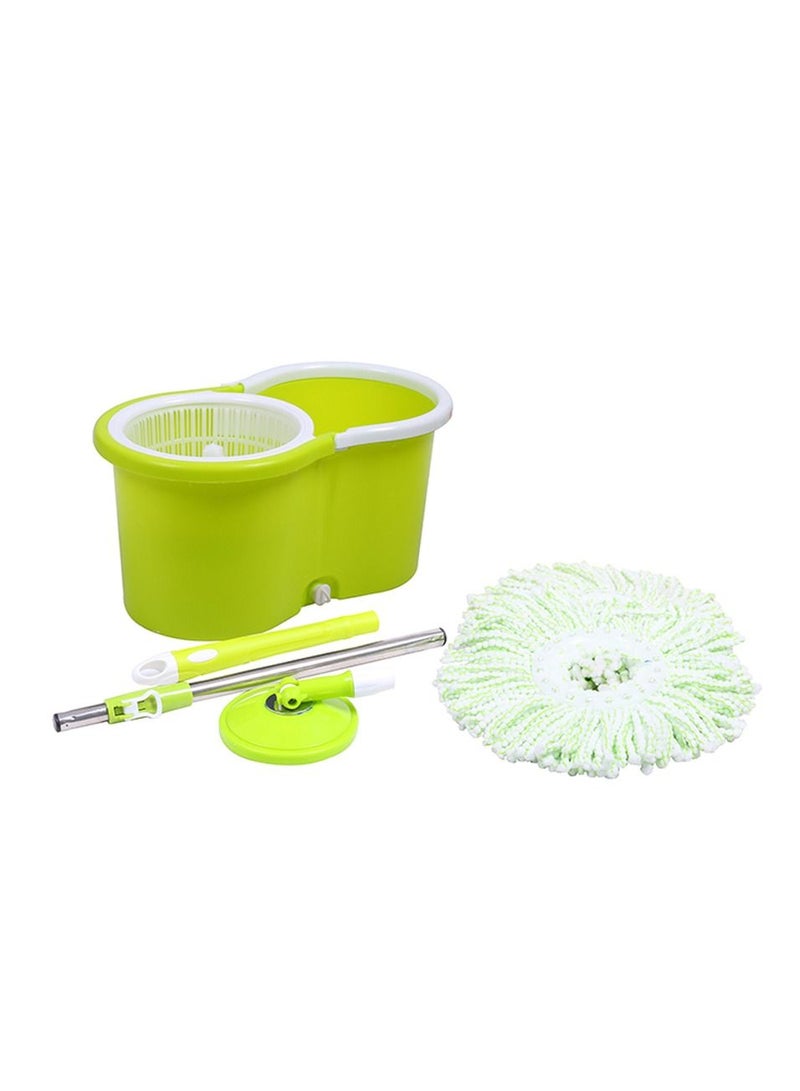 360° Rotating Mop With Bucket Dual Mop Heads Use Squeeze Rotating Mop To Quickly Dispensing Rag Floor Mop And Washing Floor Mop - Image 1