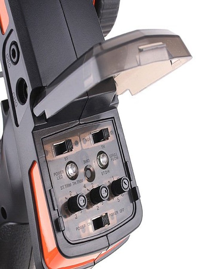 Flysky جهاز إرسال Flysky FS-GT2 مع مستقبل FS-GR3E، 2.4GHz 2 قناة جهاز تحكم رقمي ومستقبل لسيارة قارب RC - Image 3