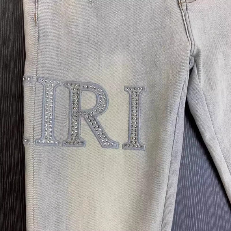 Unisex Classic Denim Jeans Loose Fit Daily Outdoor Wear - Image 4