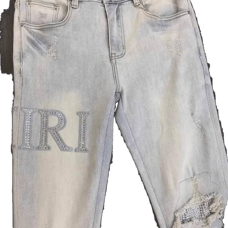 Unisex Classic Denim Jeans Loose Fit Daily Outdoor Wear - Image 5