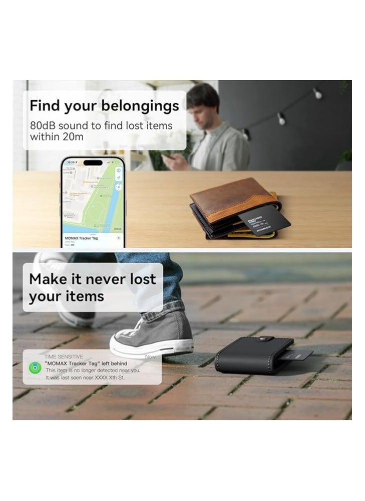 Momax Momax Pincard Pro Apple Find My Certified Tracker Support Wireless Charging - BR9  - Image 4