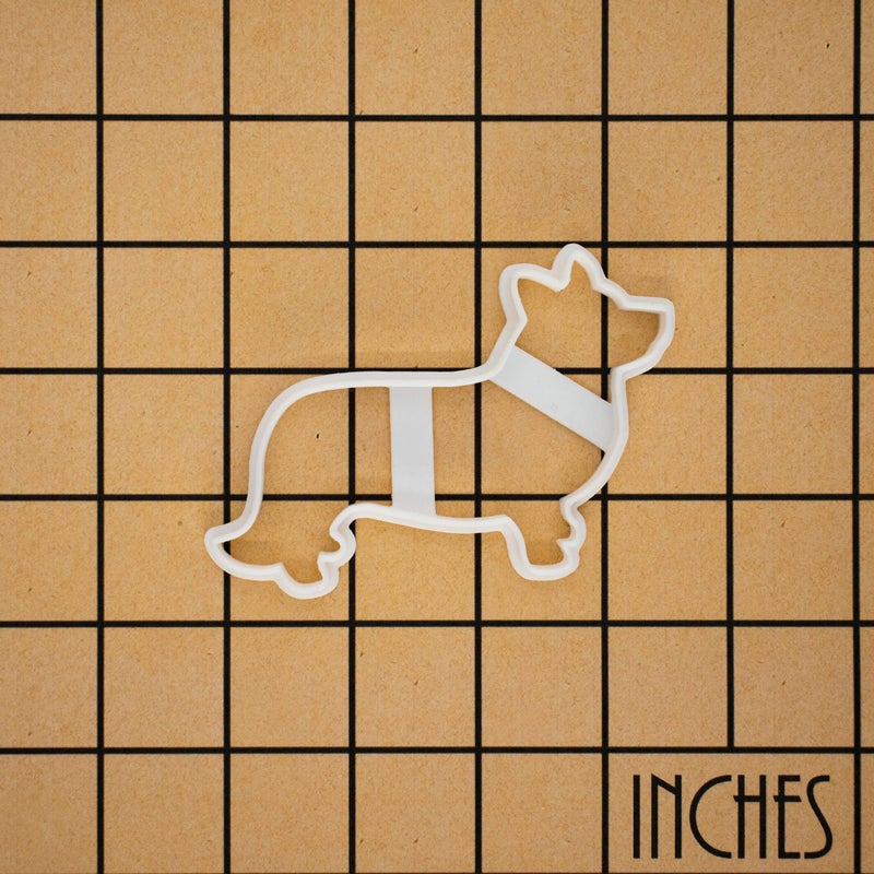 Bakerlogy Corgi Cardigan Silhoutte cookie cutter  1 piece - Bakerlogy - Image 4